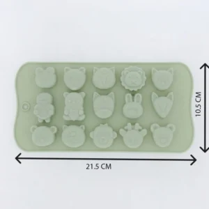 Flexible Animals Shape Mould Tray- Ice Balls Maker, Chocolate, Cake, Soap, DIY Concrete Art, Resin Crafts, Making Silicon Mould